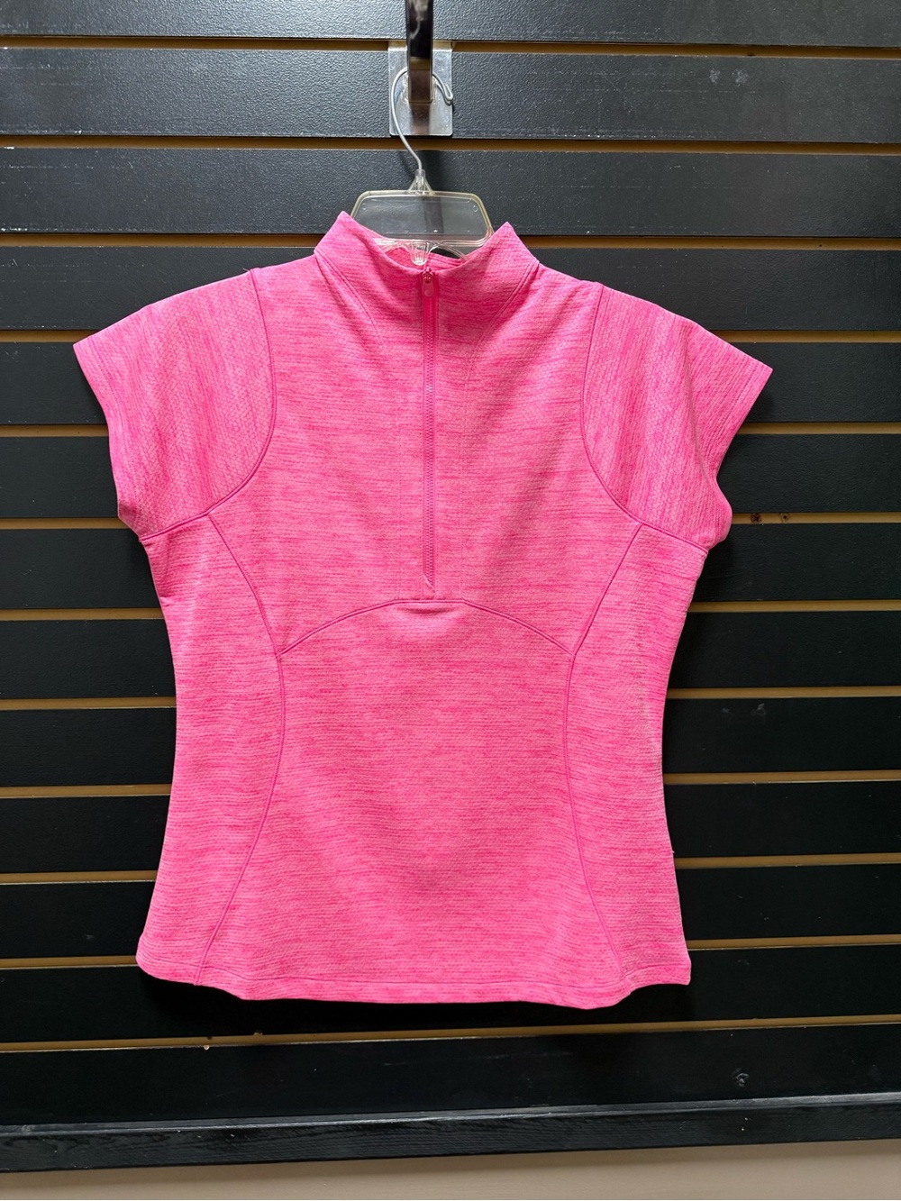 Cutter & Buck Annika CB DryTec 50+ UPF Pink Golf Polo Top Medium